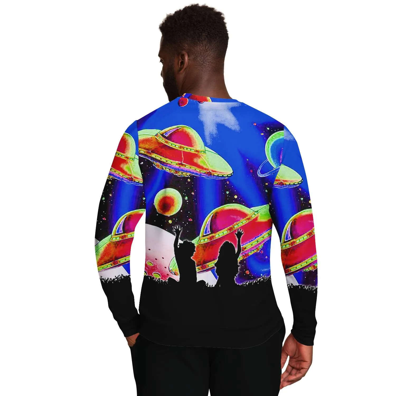 Space Gazer 3D Unisex Sweater