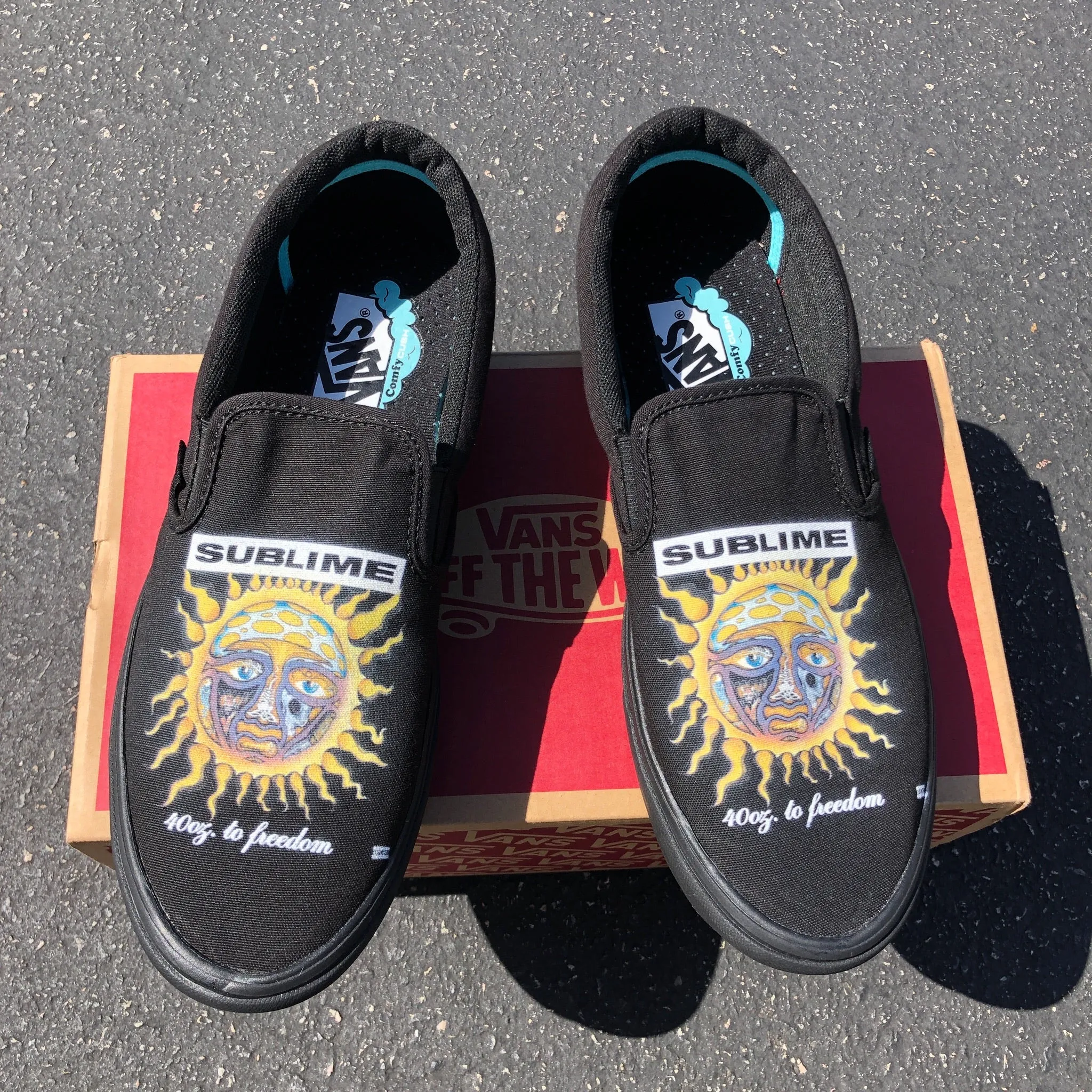 Sublime - All Black Slip Ons