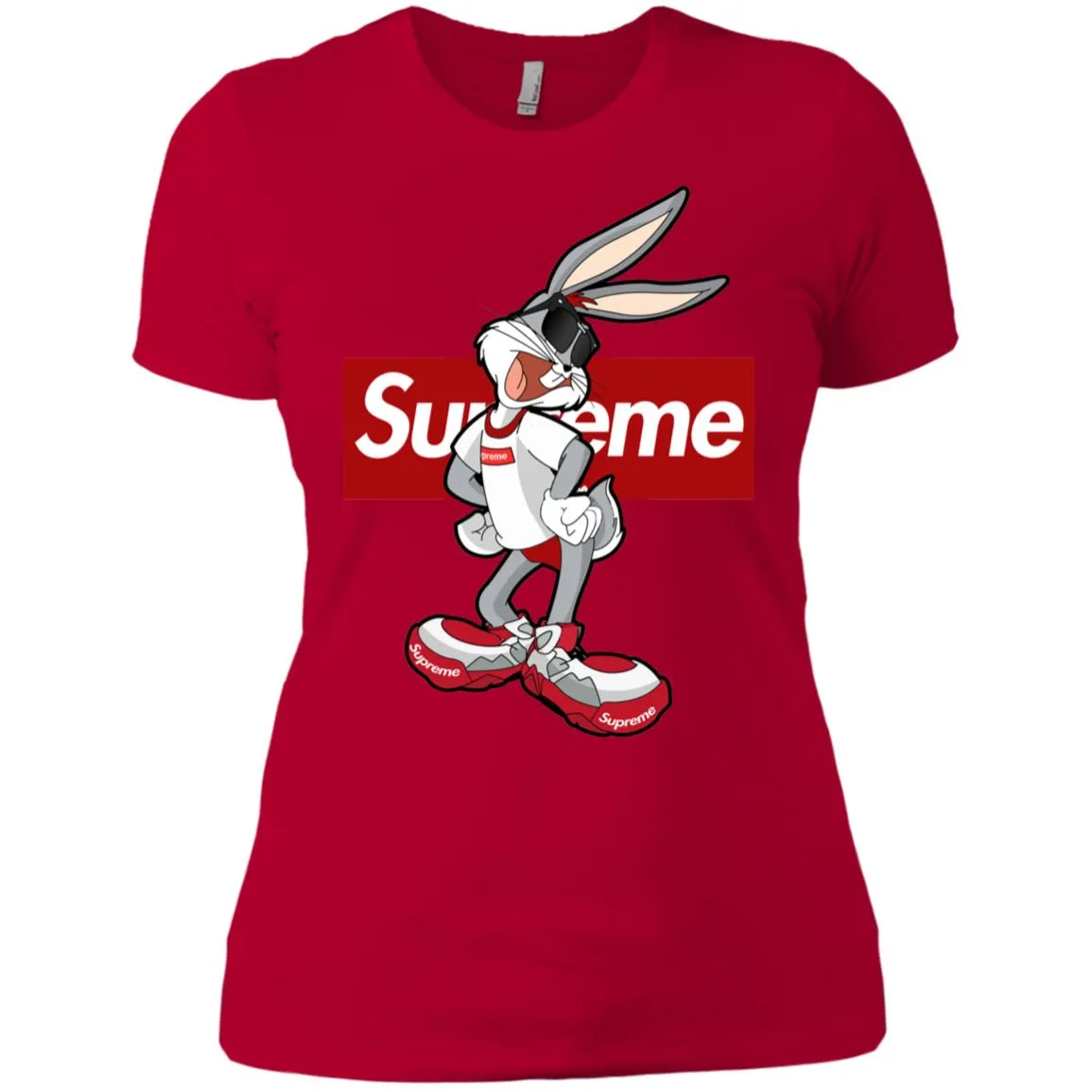 Supreme Rabbit T Shirt Women Cotton T-Shirt