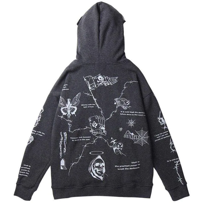 Techwear Barbed Wire Hoodie