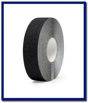 Tenacious E3500 Safety Track Heavy Duty Black Anti-Slip Tape (25mm x 20m) - 1 Roll