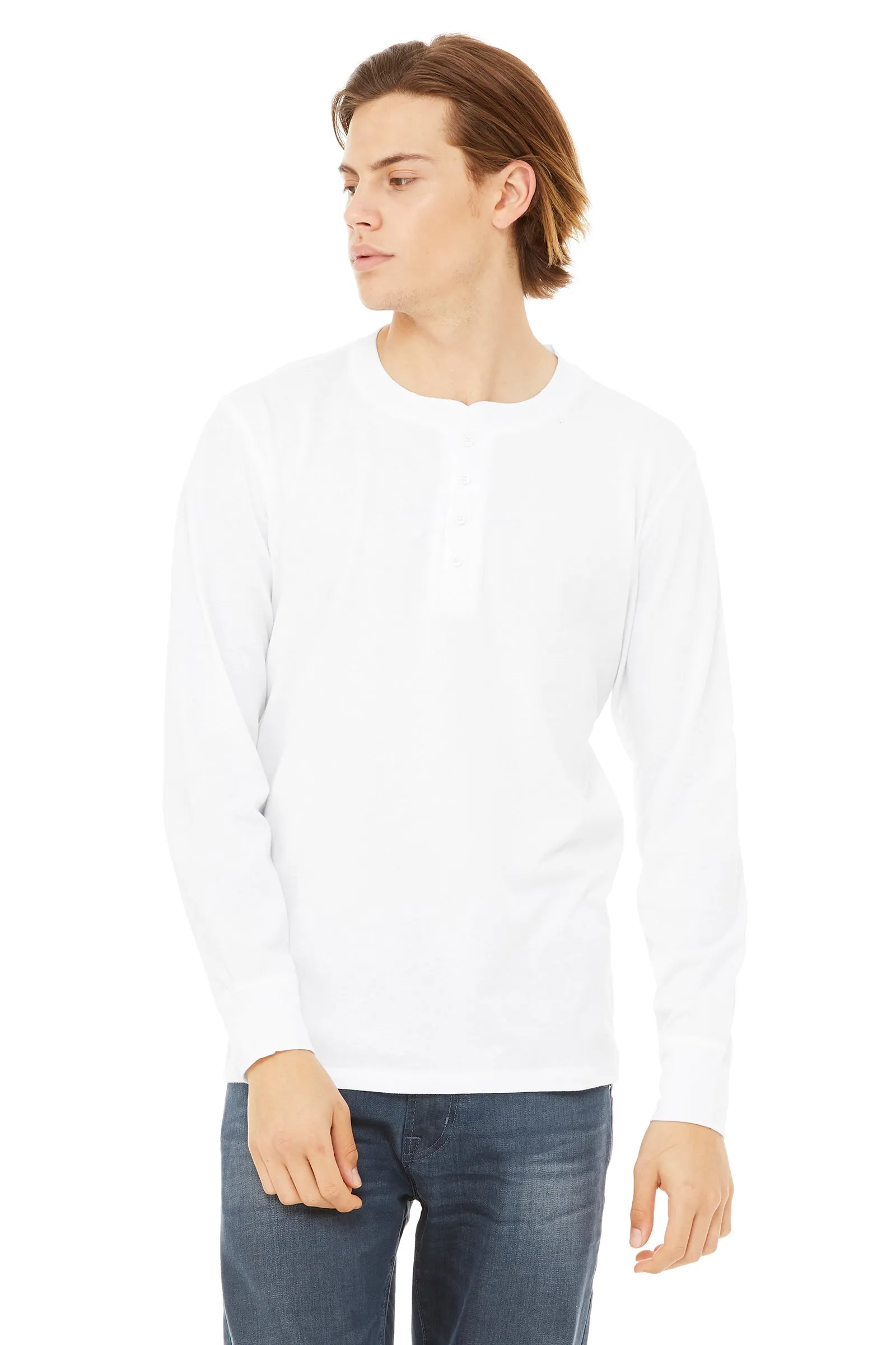 The Essential Long Sleeve Henley Adult