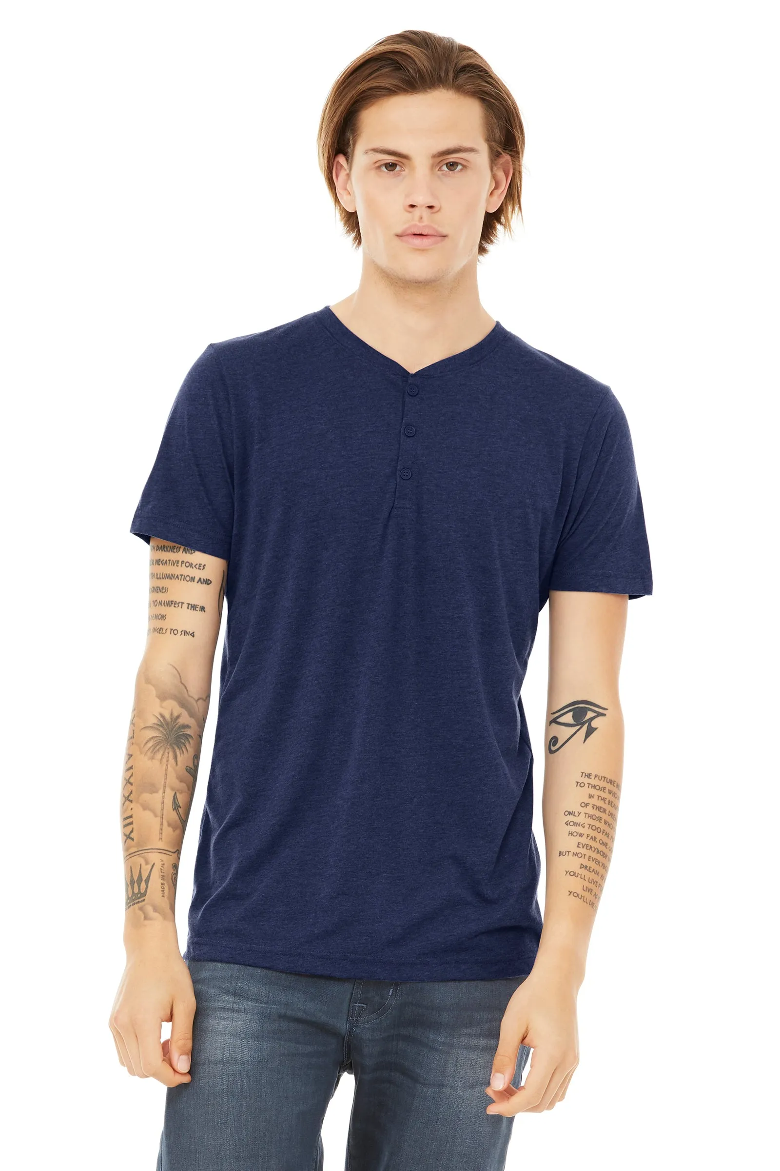 The Essential Short Sleeve Henley Adult