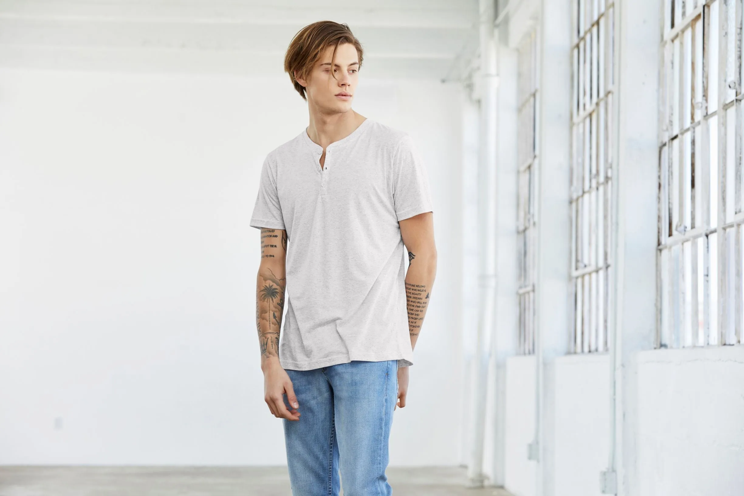 The Essential Short Sleeve Henley Adult