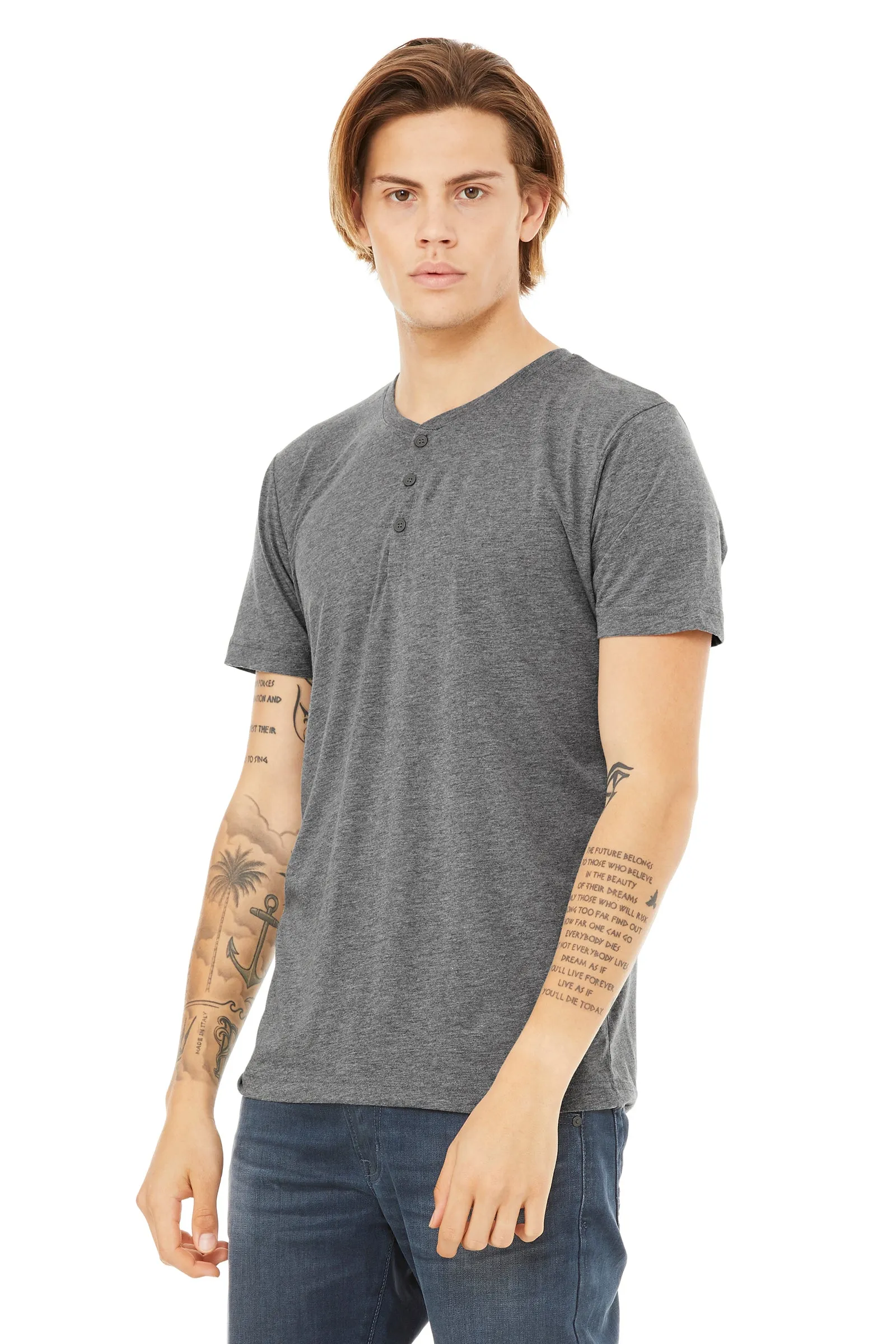 The Essential Short Sleeve Henley Adult