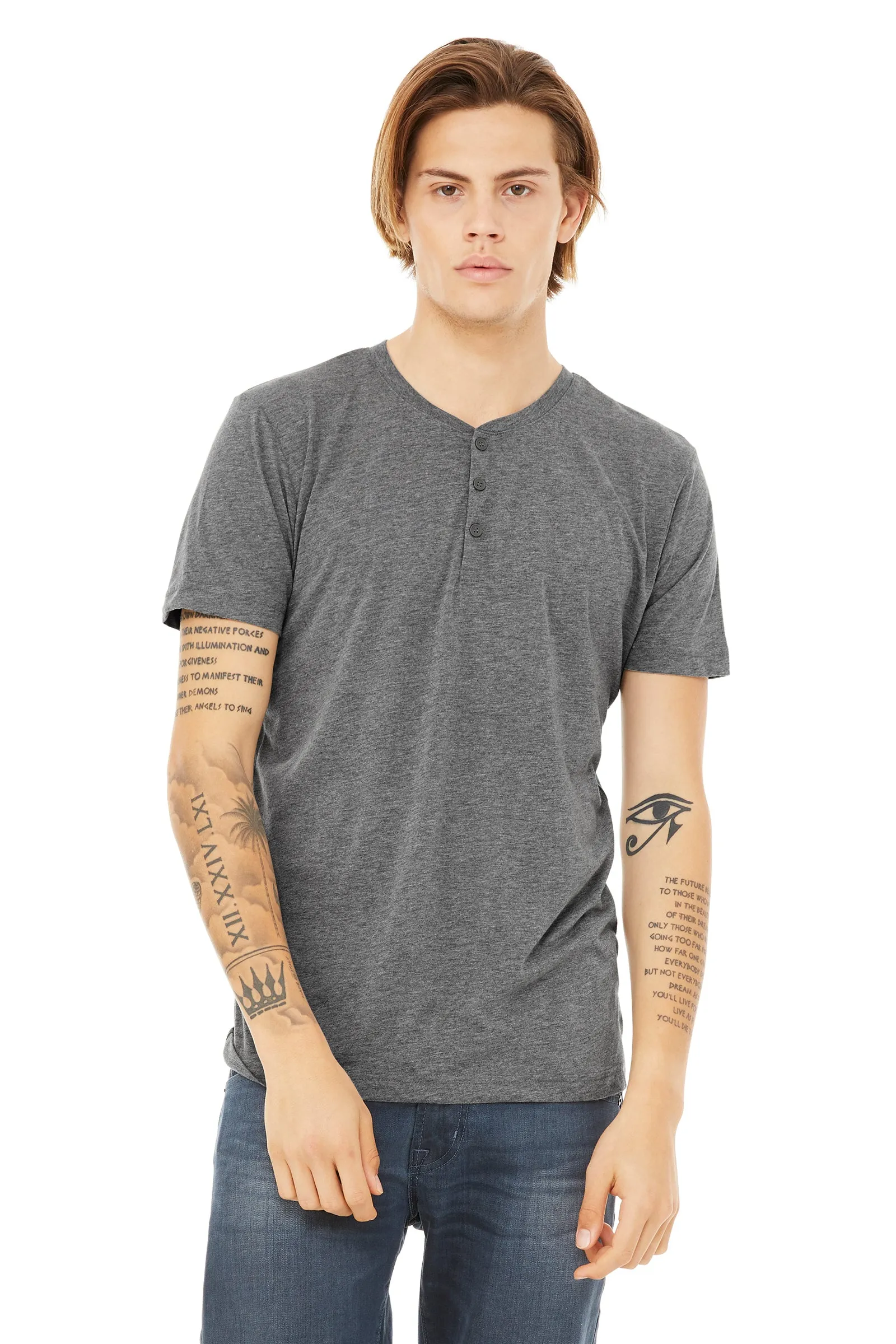 The Essential Short Sleeve Henley Adult