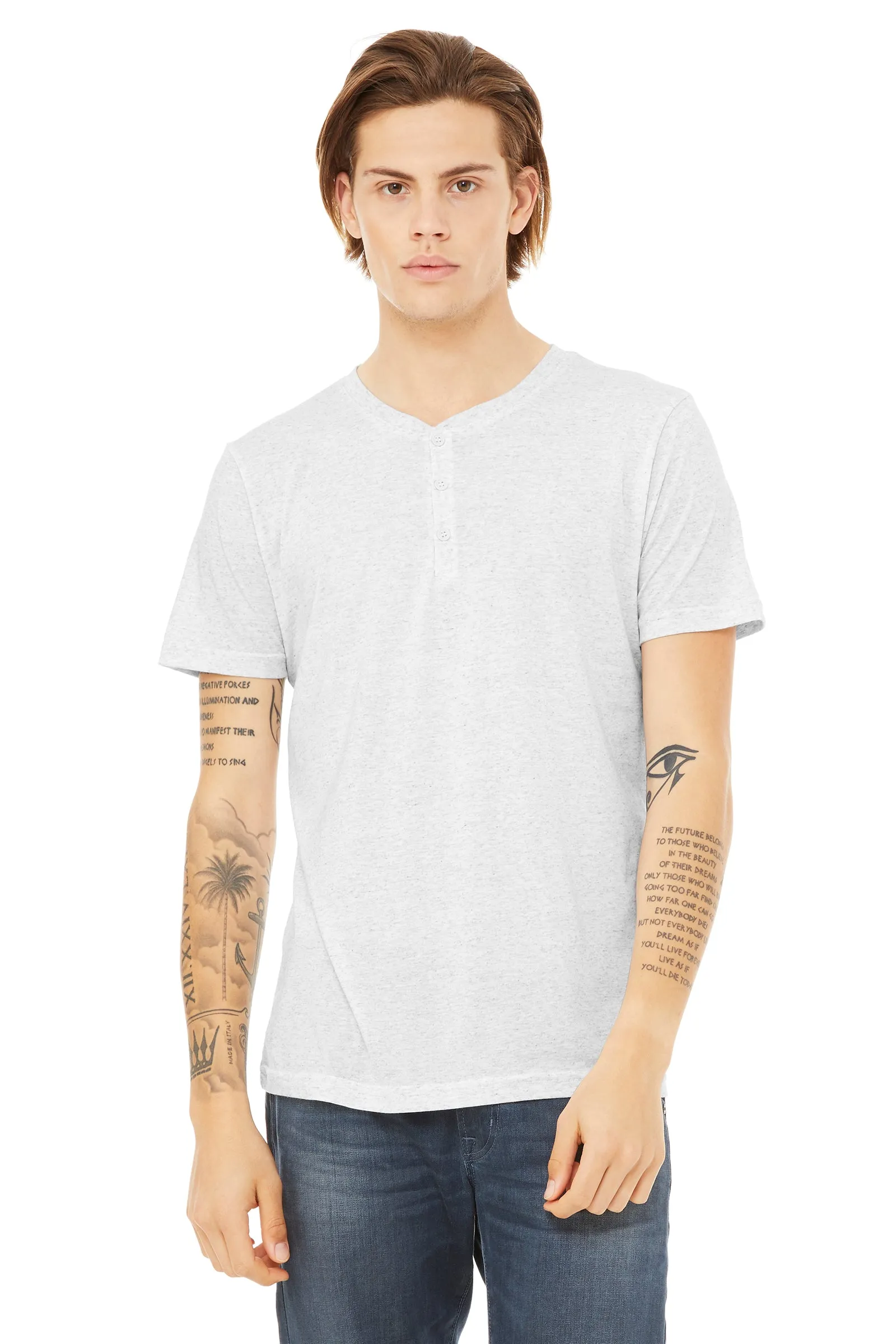 The Essential Short Sleeve Henley Adult