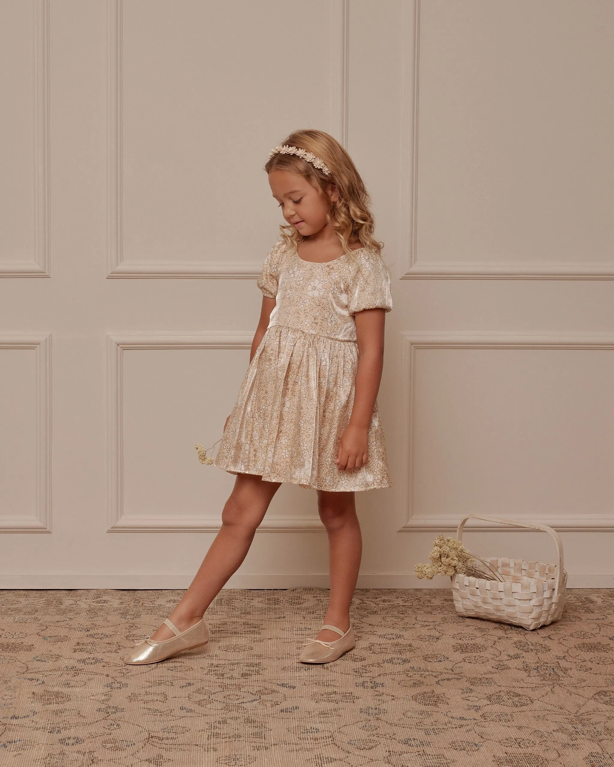 The Luisa Dress by Noralee - Antique Floral - BABY