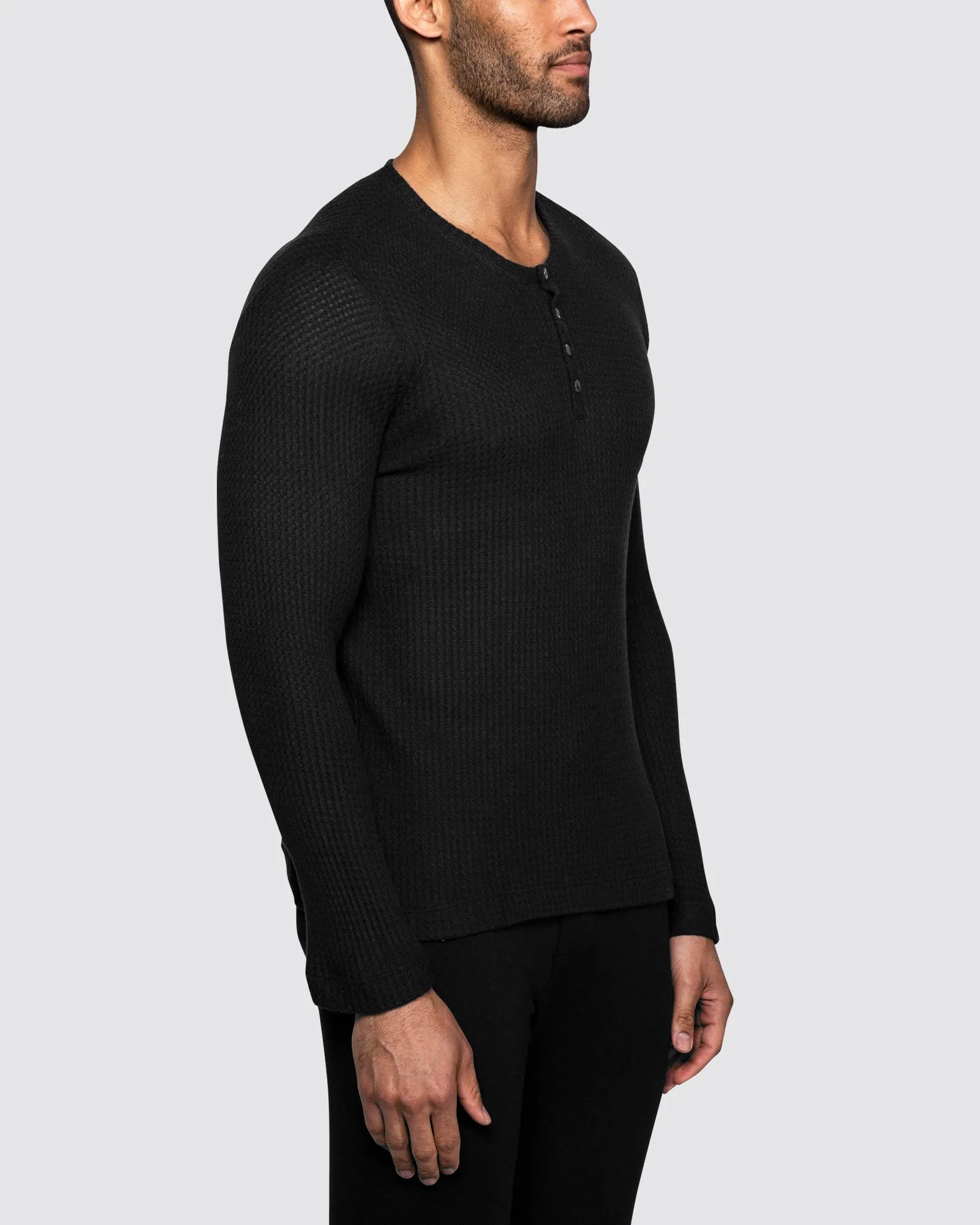 The Men's Waffle Henley App Exclusive