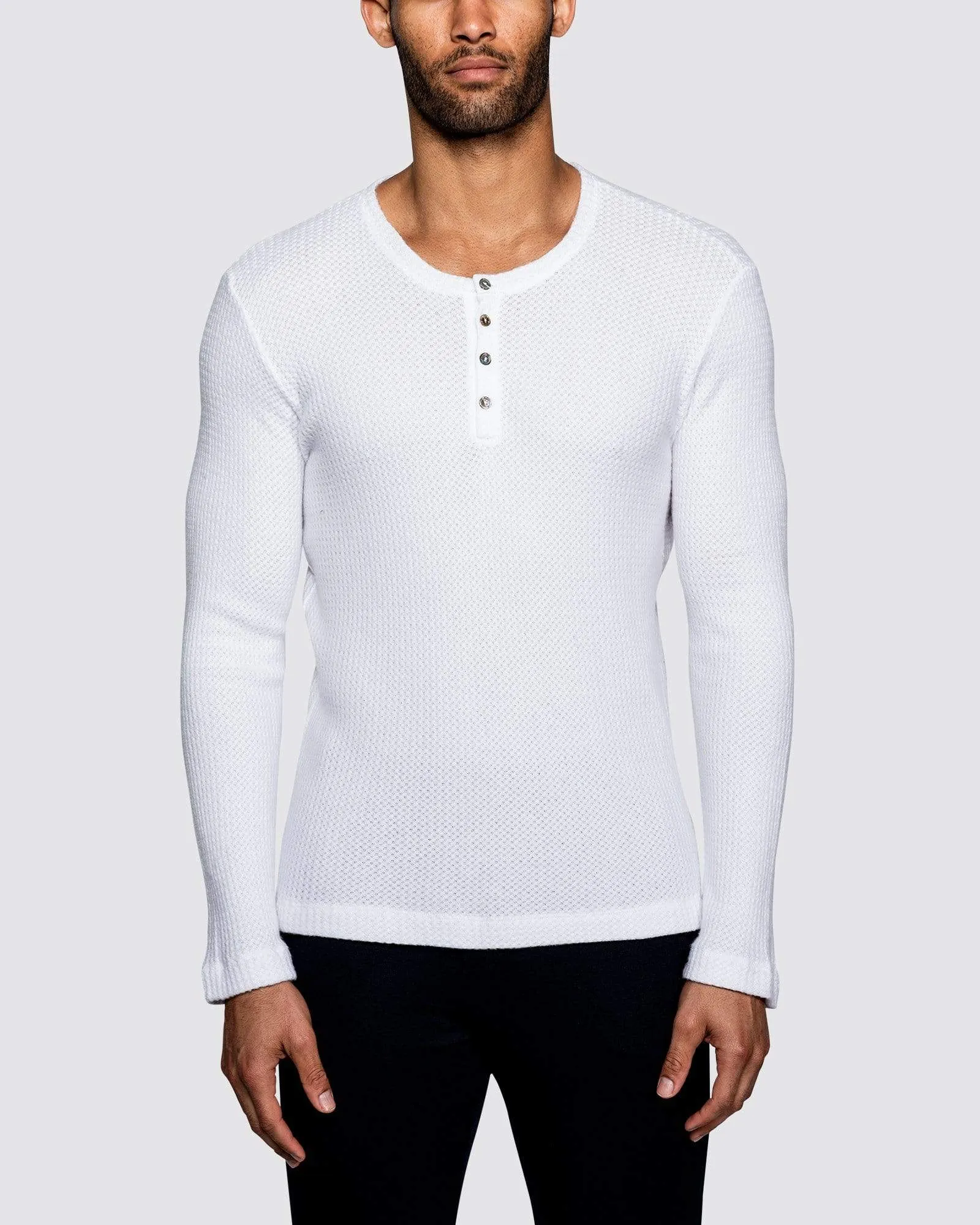 The Men's Waffle Henley App Exclusive