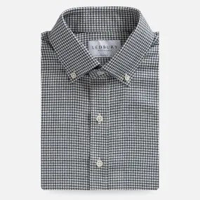 The Vintage Navy Berkshire Gingham Casual Shirt