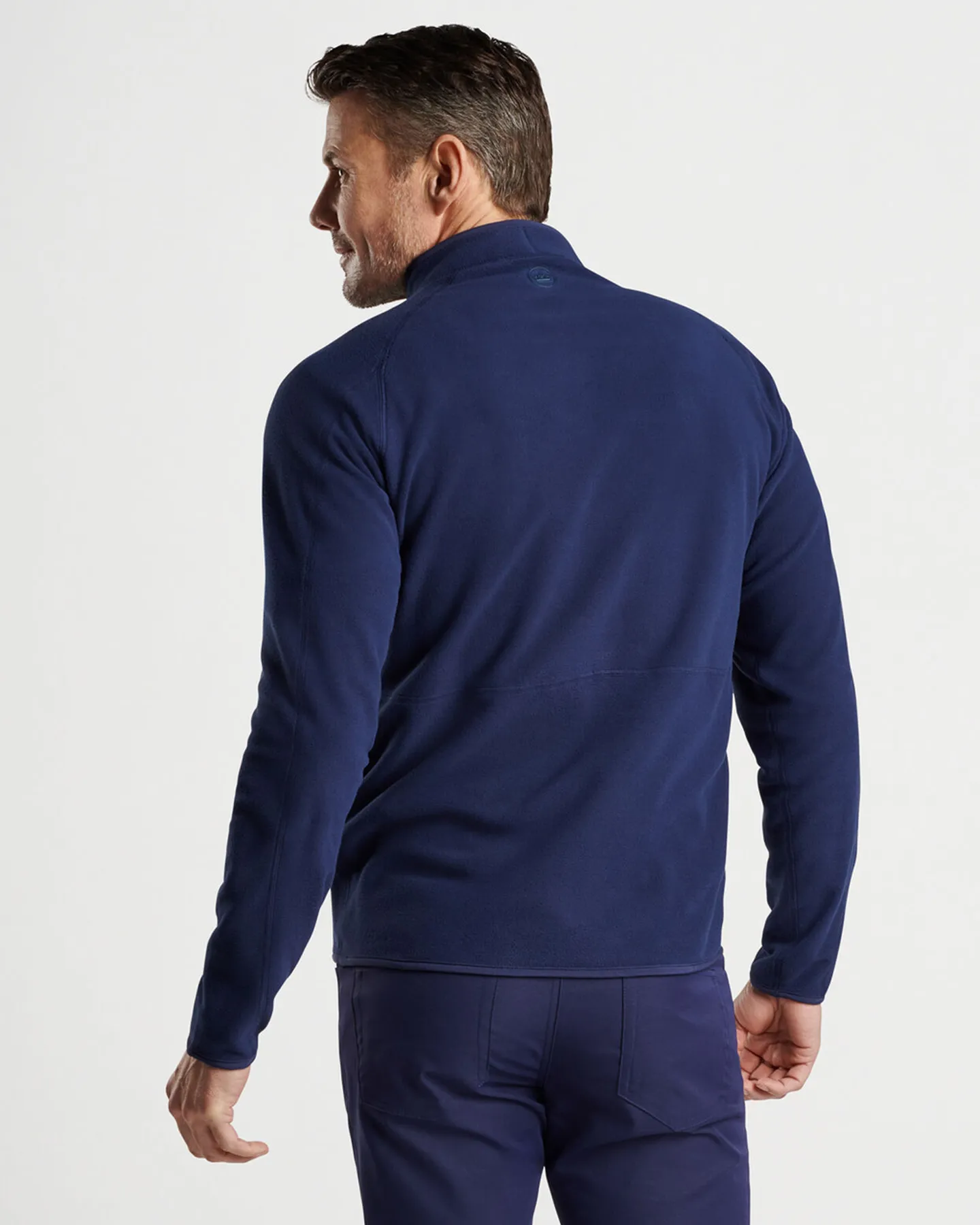 THERMAL FLOW MICRO FLEECE HALF ZIP PULLOVER - NAVY