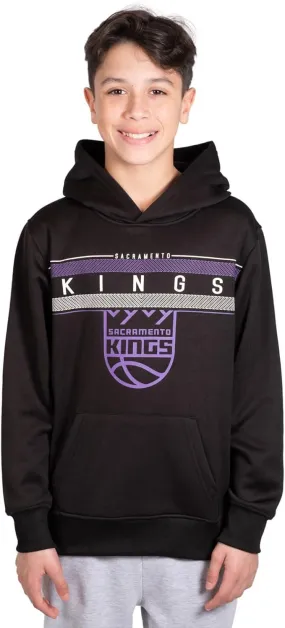 Ultra Game NBA Official Youth  Super Soft Showtime Pullover Hoodie Sweatshirt, Sacramento Kings, Team Color|Sacramento Kings