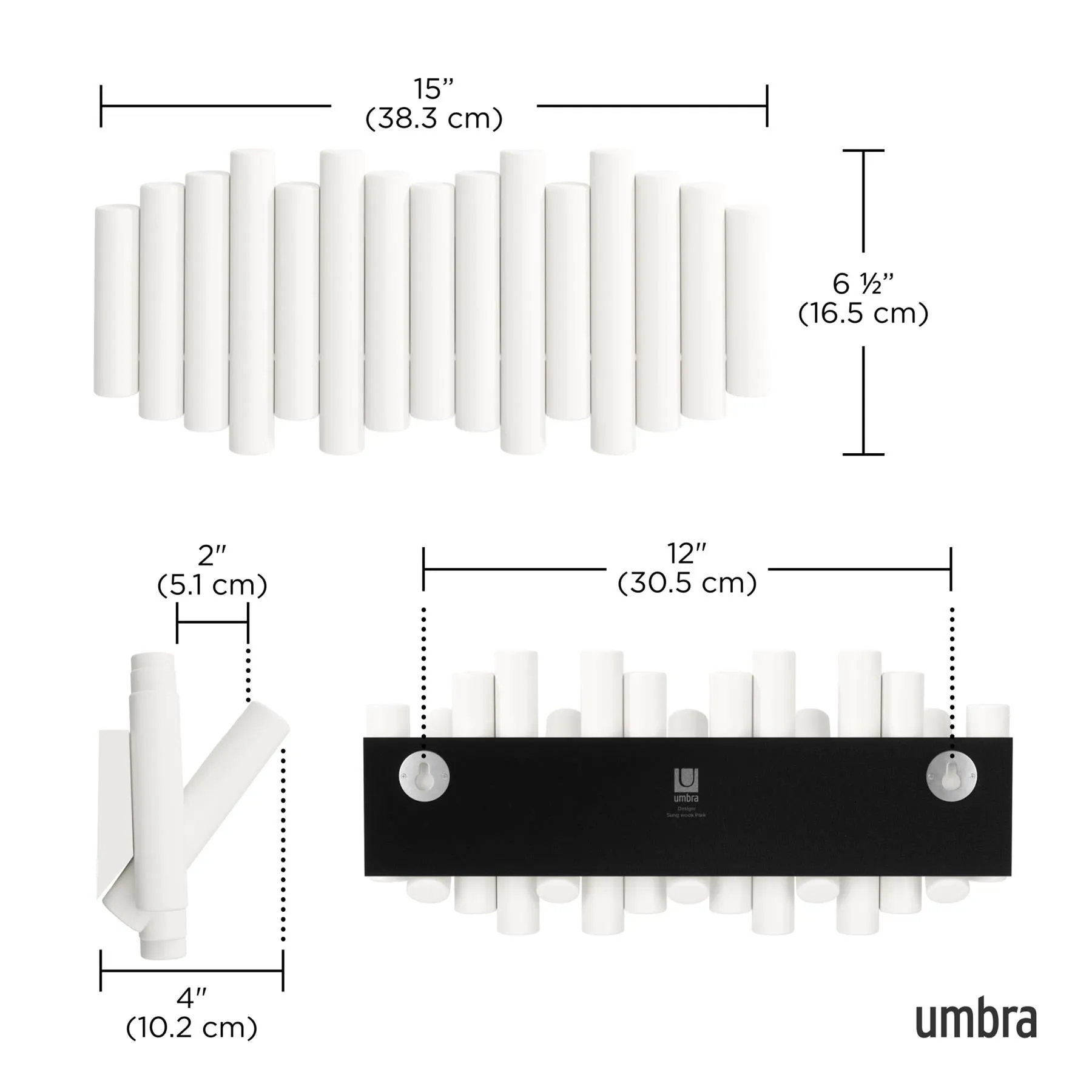 Umbra Picket Rail Hanging Rail