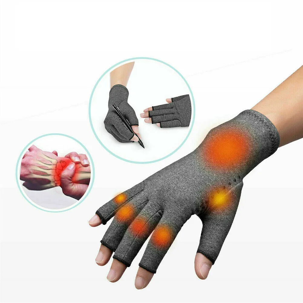 US 2-4 Pairs Arthritis Compression Glove for Men Women Support Joint Pain Relief