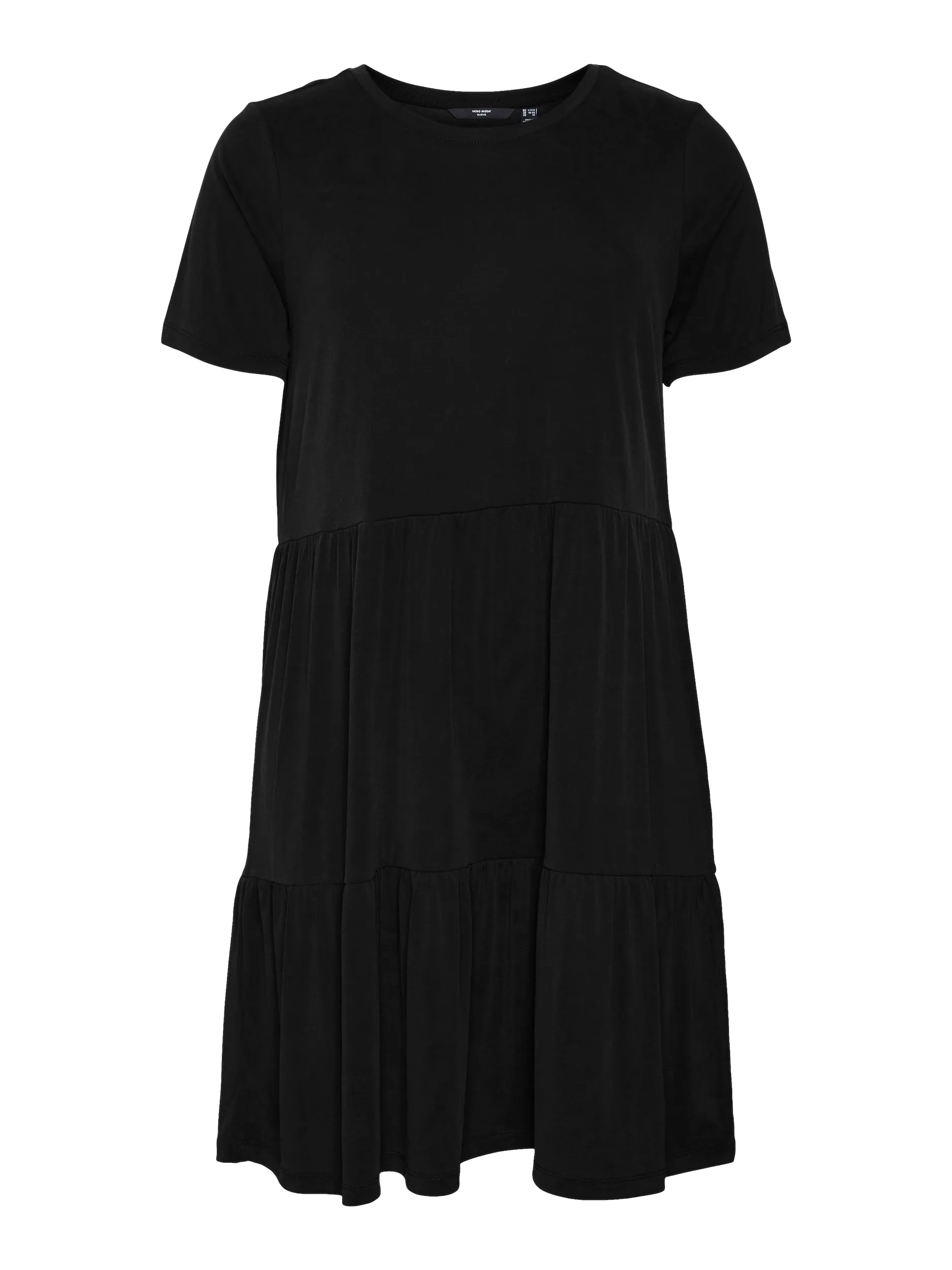 Vero Moda Curve Filli Calia Short Dress in Black