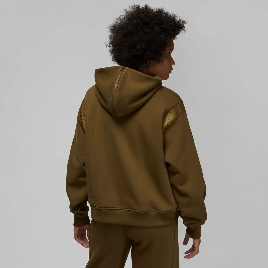 W 23 ENGINEERED PULLOVER "LIGHT OLIVE"