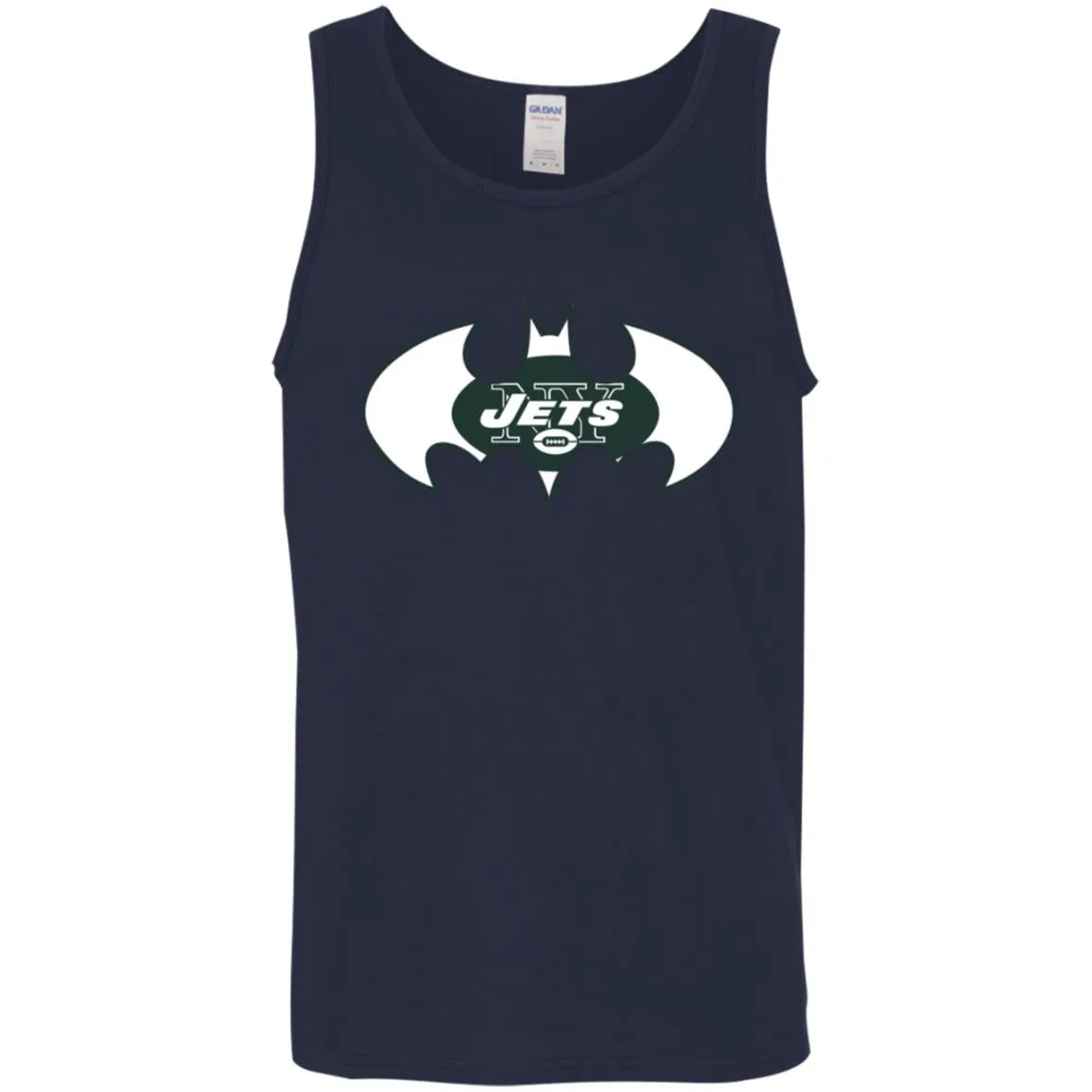 We Are The New York Jets Batman Nfl Mashup Men Cotton Tank