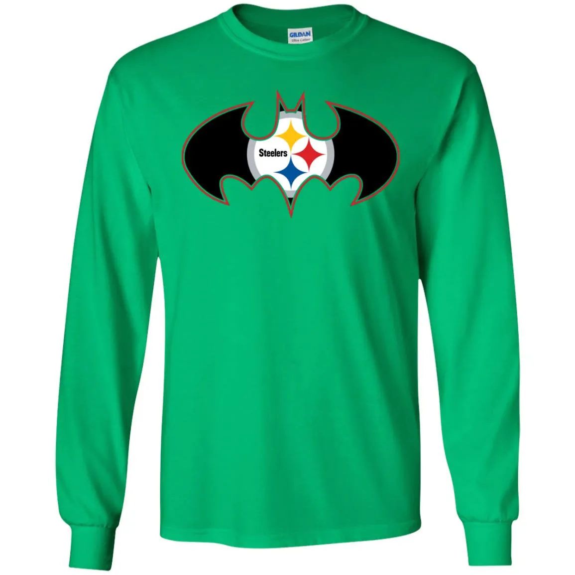 We Are The Pittsburgh Steelers Batman Nfl Mashup Men Long Sleeve Shirt