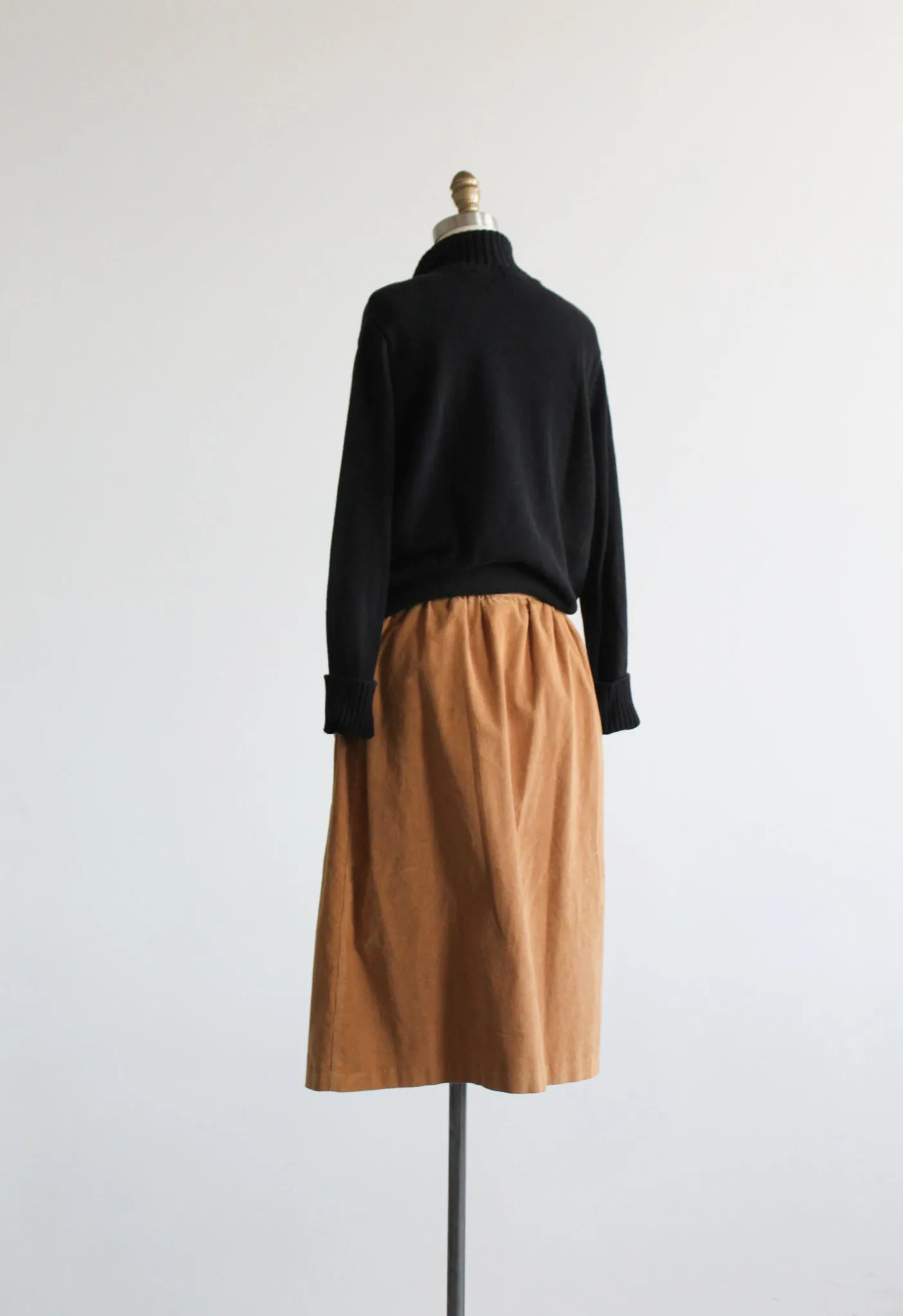 wheaten corduroy skirt