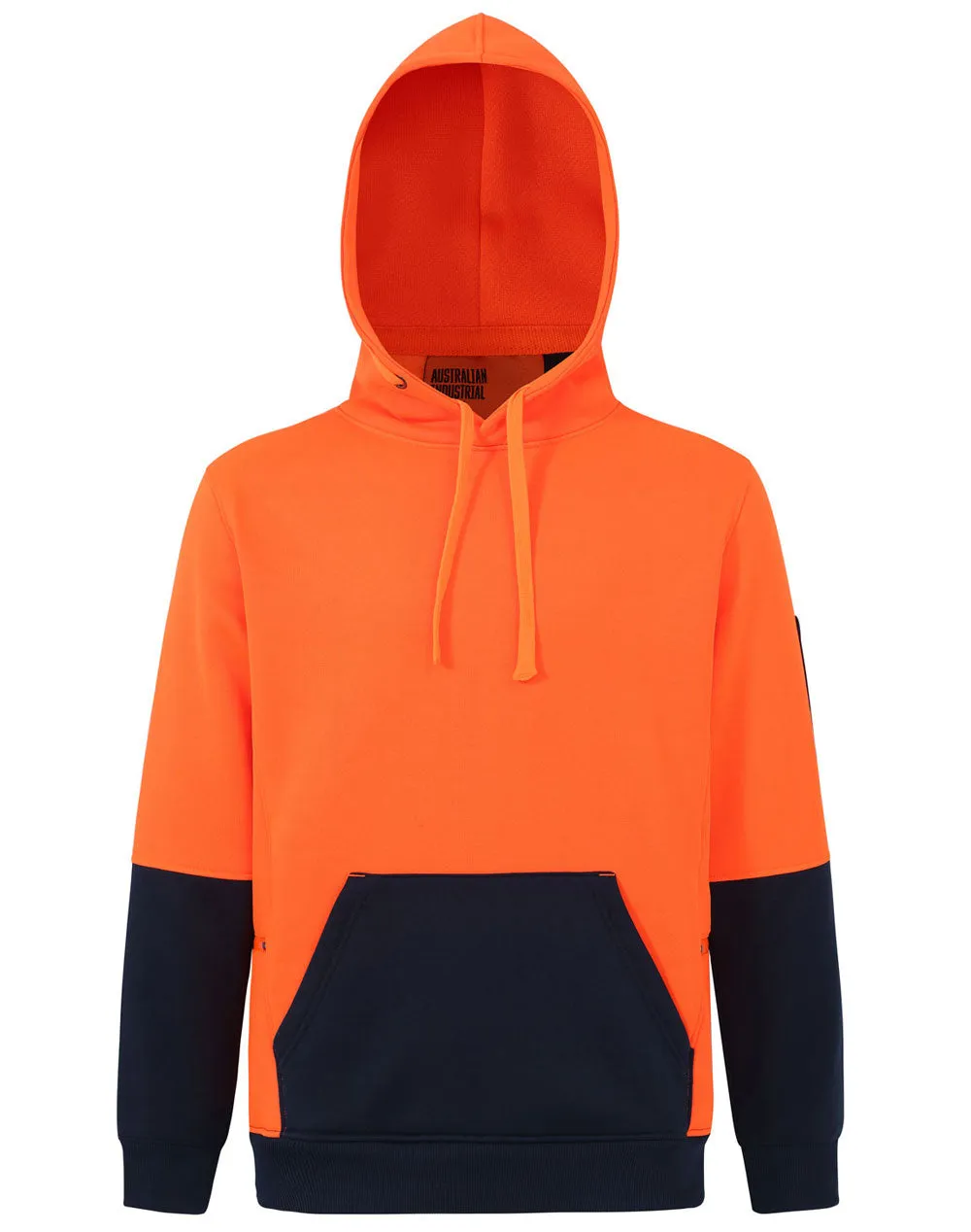 Winning Spirit Hi-vis Two Tone Water Resistant Fleece Hoodie (SW91)