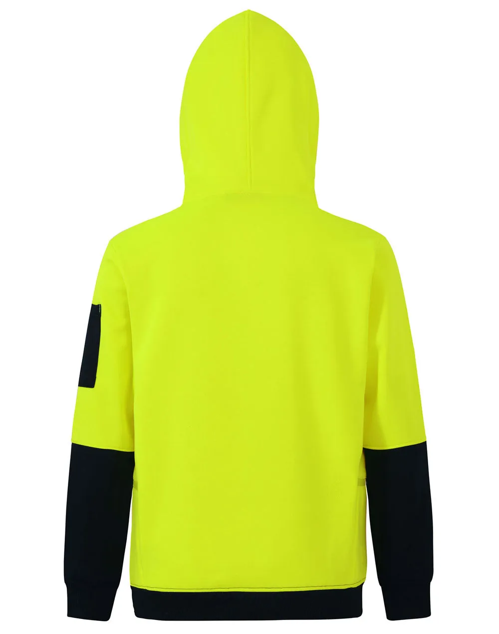 Winning Spirit Hi-vis Two Tone Water Resistant Fleece Hoodie (SW91)