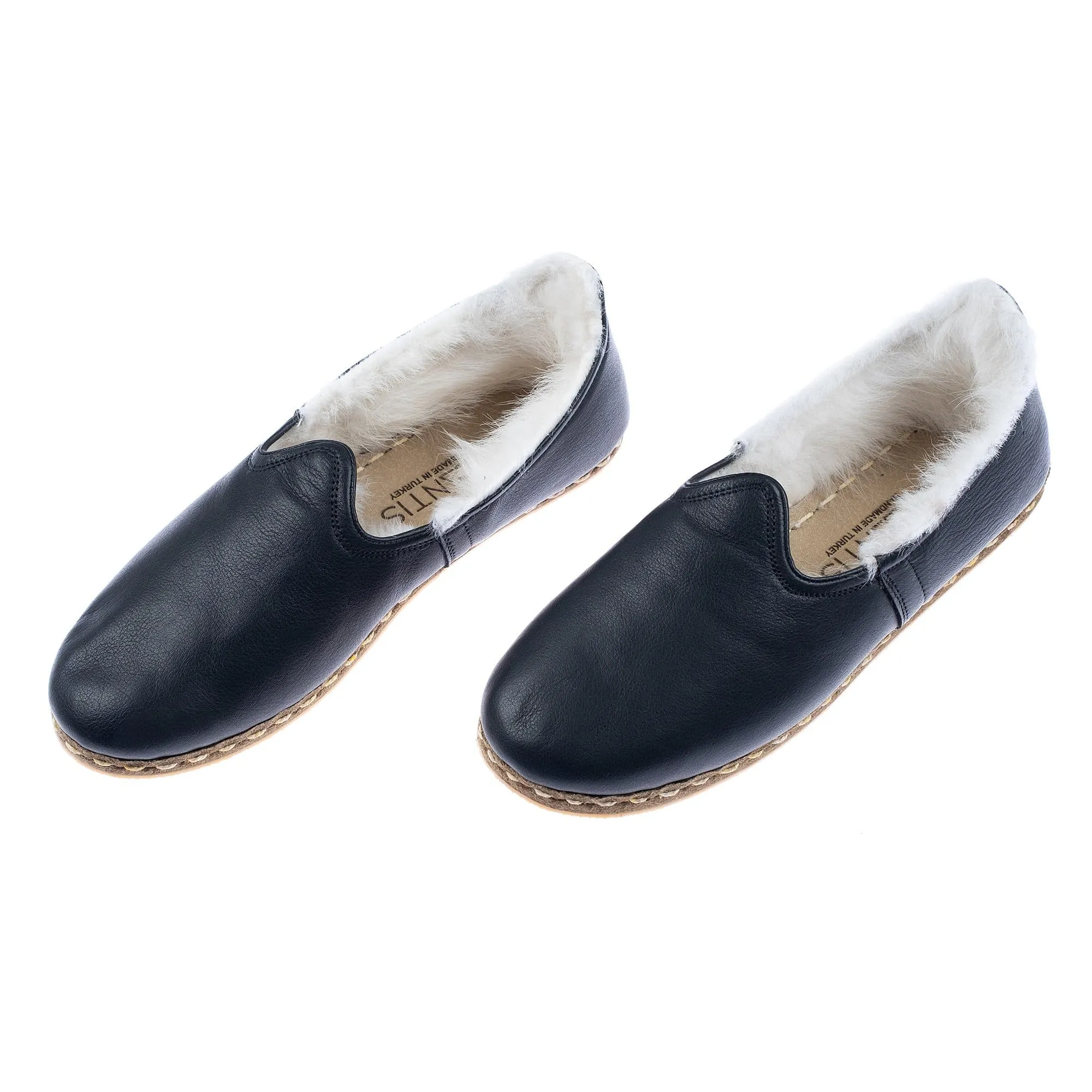 Women's Black Shearlings