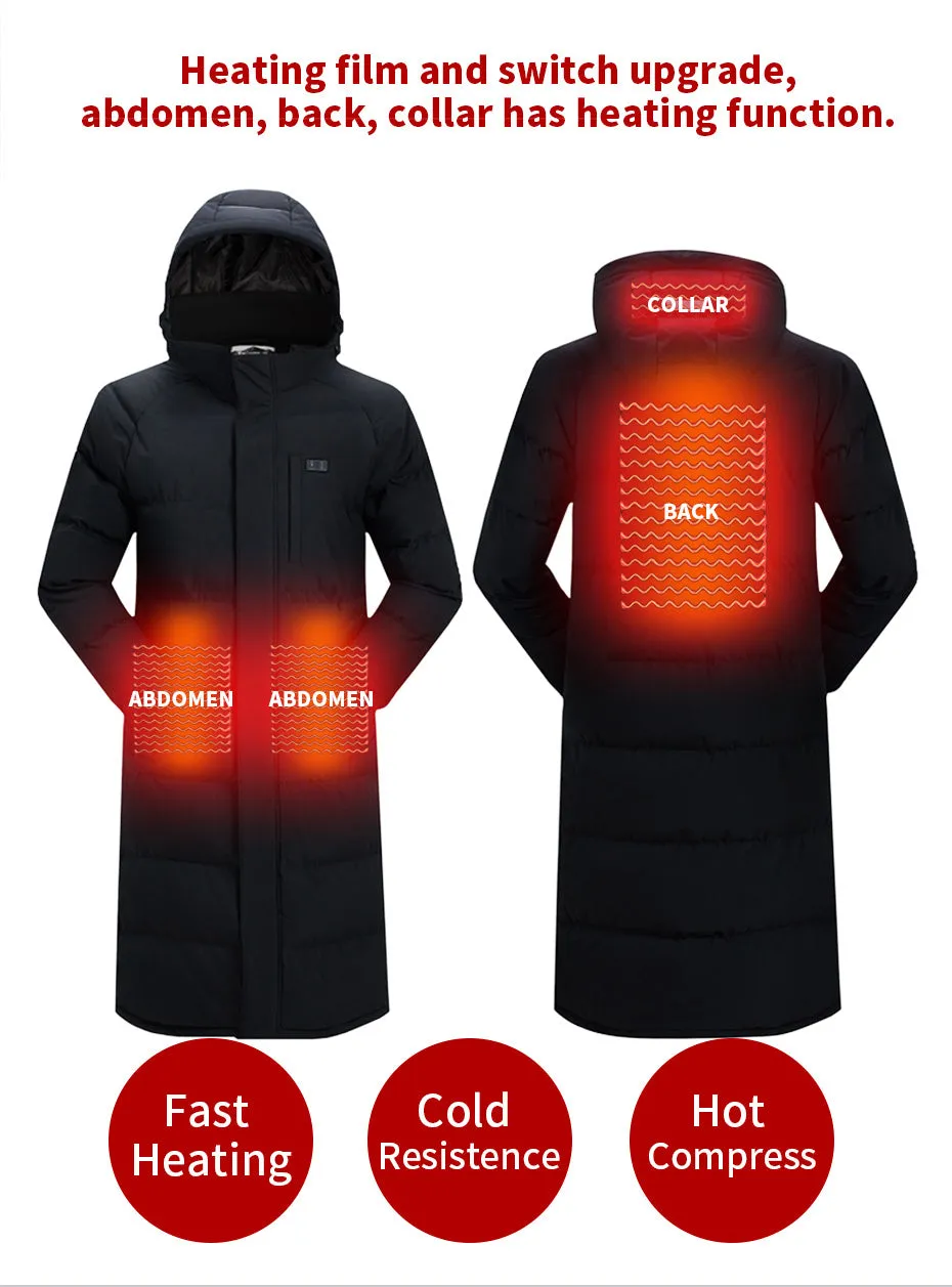 Women's Custom Long Heated Coat