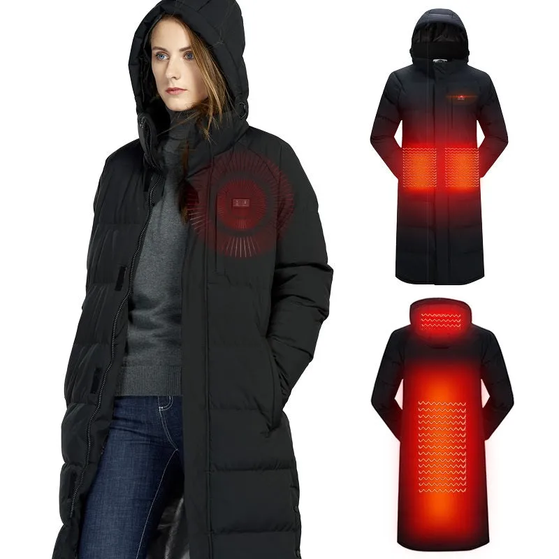 Women's Custom Long Heated Coat