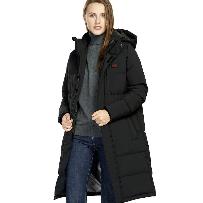 Women's Custom Long Heated Coat