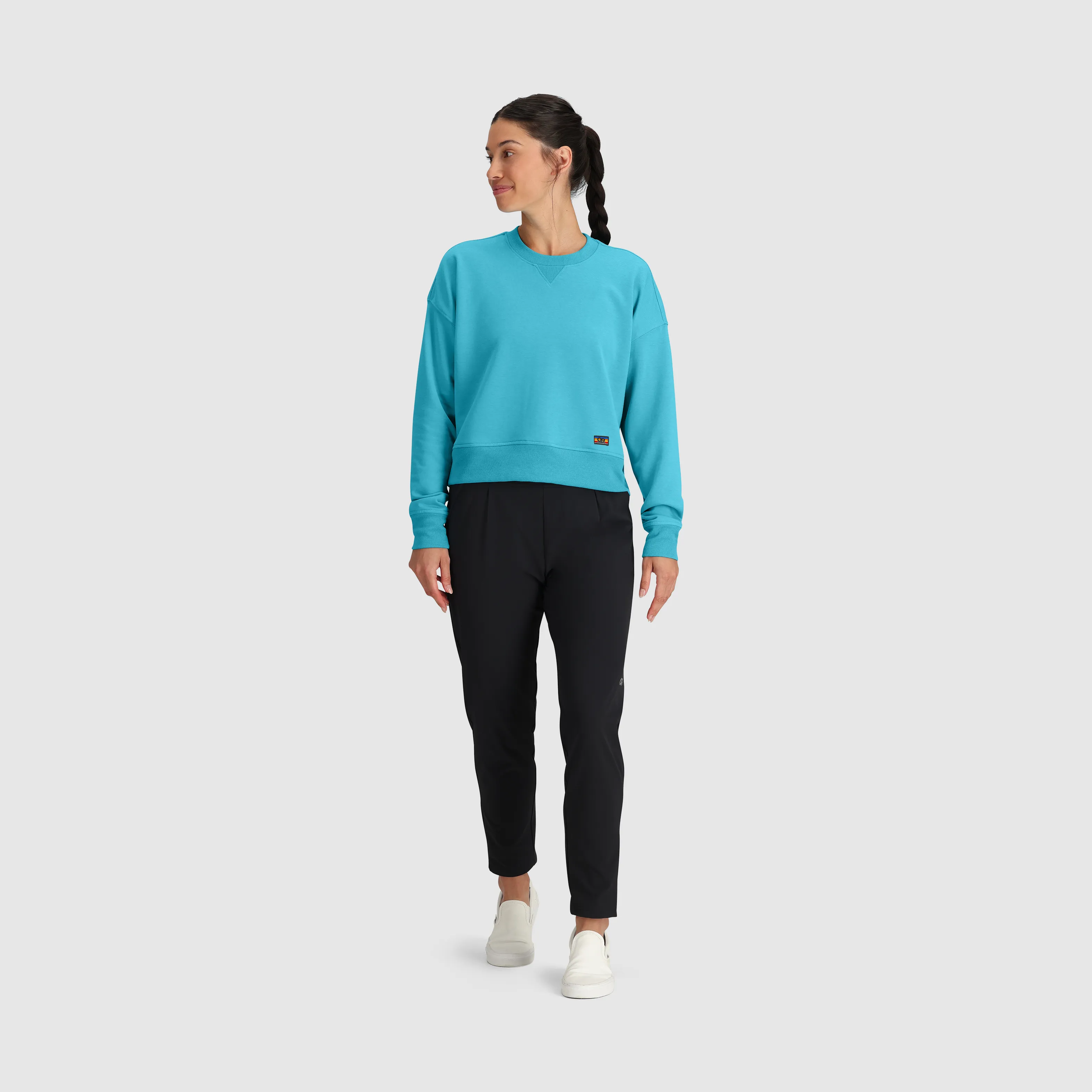 Women's Essential Fleece Crew