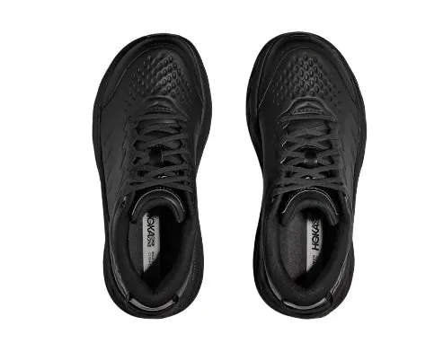 WOMEN'S HOKA BONDI SLIP RESISTANT | BLACK / BLACK