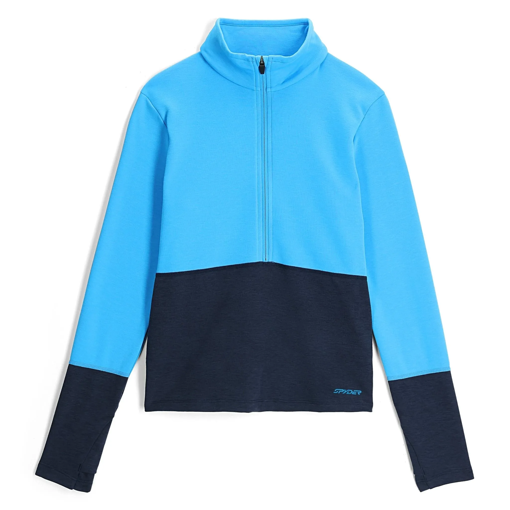 Womens Speed Fleece Half Zip - Aether Blue