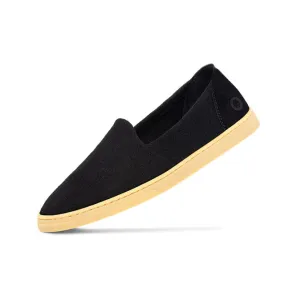 Wool Slip On - Black