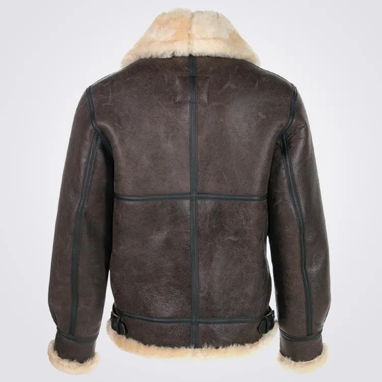 WWII Classic B-3 Sheepskin Bomber Jacket